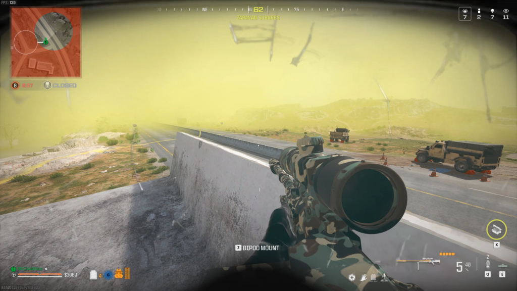 Satisfying final shot of the game