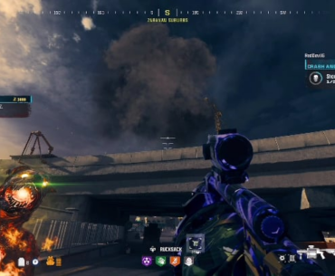 Having so much fun with the RGL I had to shoot a chopper down with it 😂