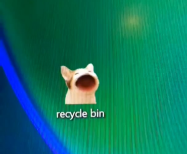 This is really cool and all but when is the last time you used the recycling bin.