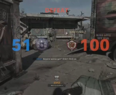 Probably the most hilarious clip I got on this game.