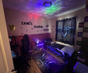 Son’s new gaming room! Thoughts?