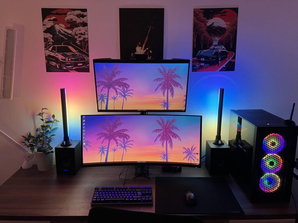 Added light and an UW monitors thanks to your advices