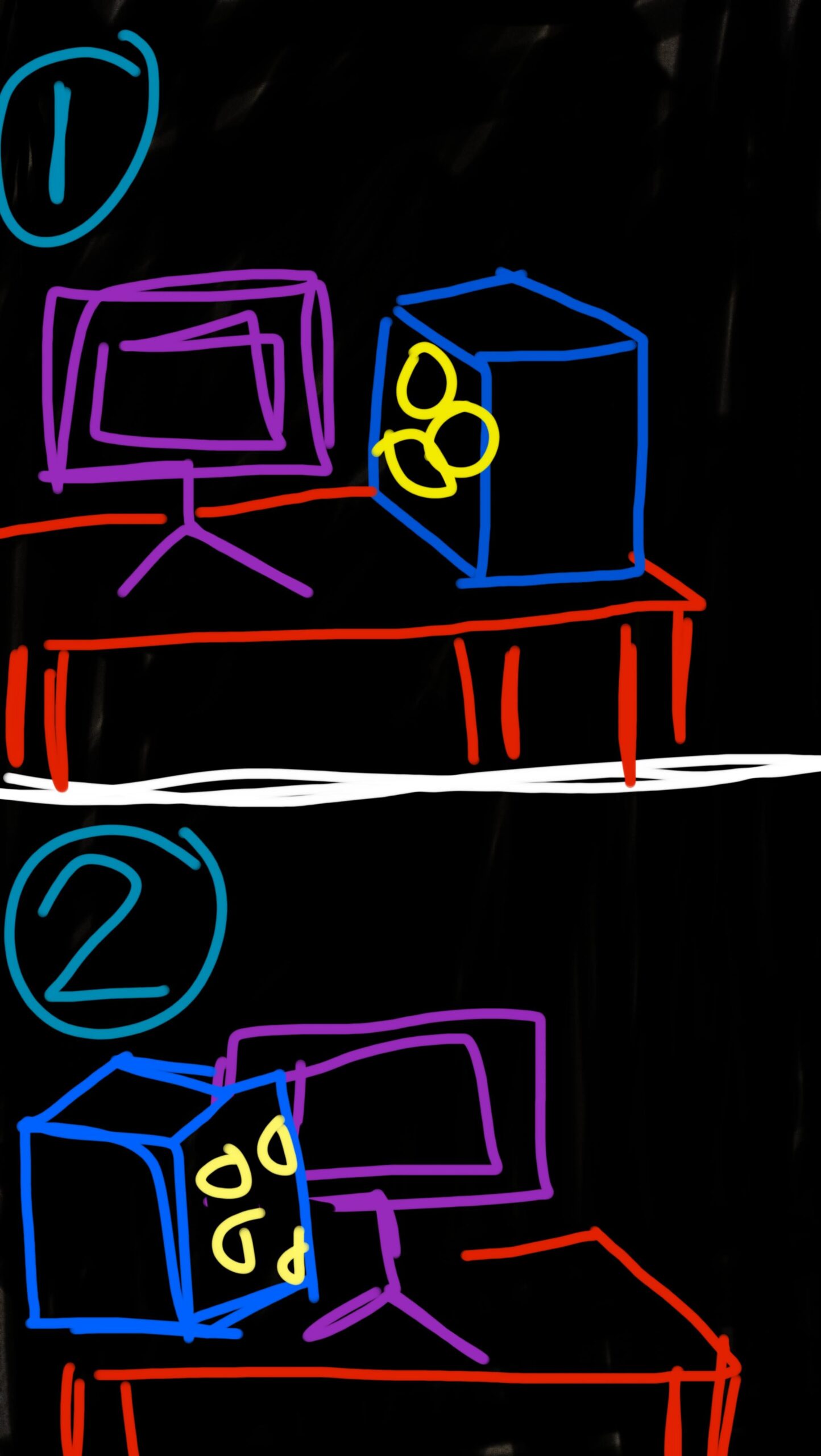How can I make the PC face the other side? How can I make the PC face the other side?