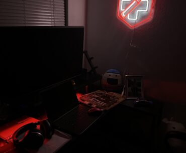 Brother got me a custom Juggernog neon sign