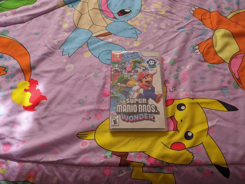 My 6 y/o daughter's first video game request. It's waiting for her to get home from school.