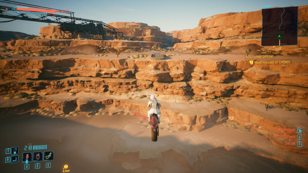 Jumping the canyon