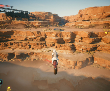 Jumping the canyon