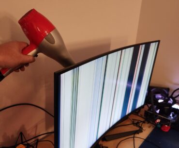 Don't forget to plug in your monitor's motherboard heater this winter season