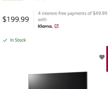 Frameless Monitor Reccs