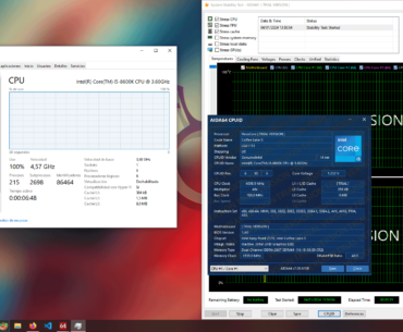 First OC in my life, is a i5 8600k. I get this frequencies with that voltages. New to this world so i accept suggestions if i had commited a war crime while doing it ;)