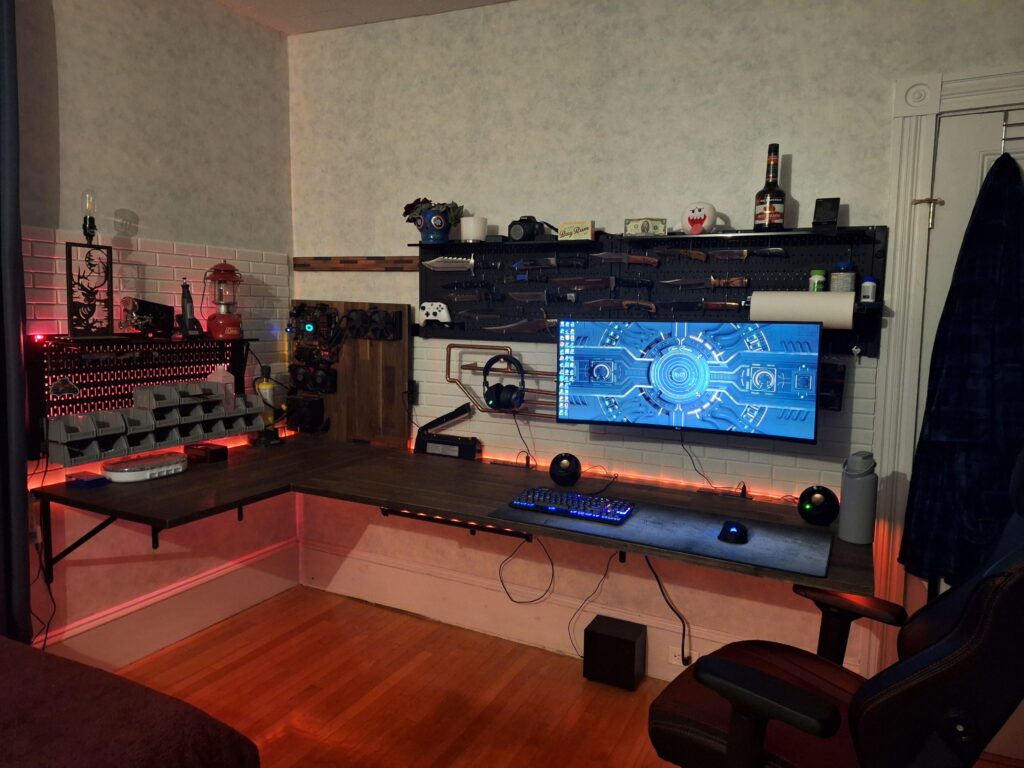 My battle station workbench combo