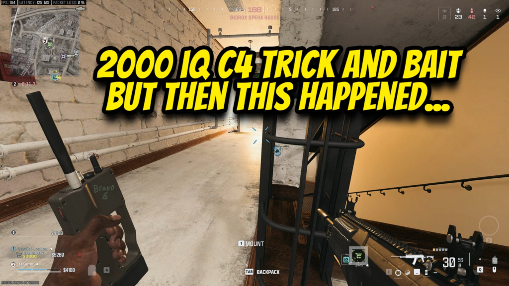 From 2000 IQ C4 play to -2000 IQ ...
