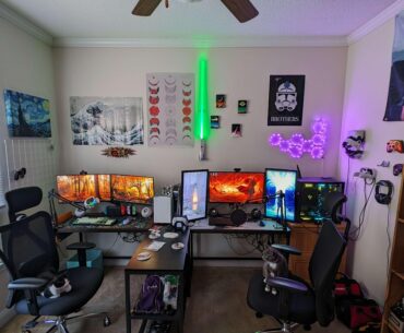 My Fiance and I Finally finished our 2024 setup