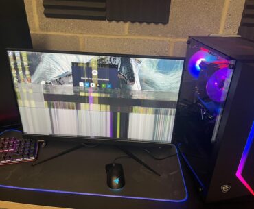 Overclock crashed system and monitor is now broken?