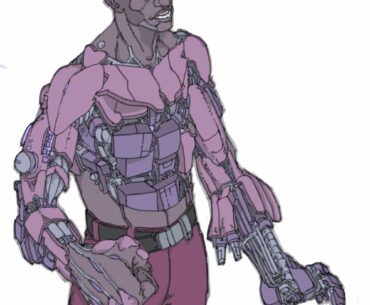Cyberpunk character design