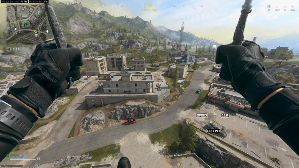 Skilled zipline utilisation