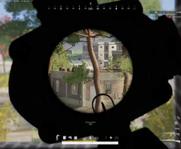 Stick drift behaved just long enough to hit this lucky shot.