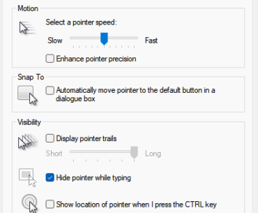 Daily reminder to turn OFF mouse acceleration, which is enabled by default.