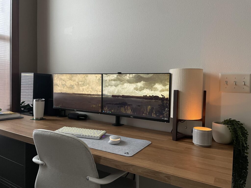 Cozy setup