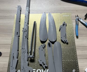 3D Printed Cyberpunk Mantis Blade