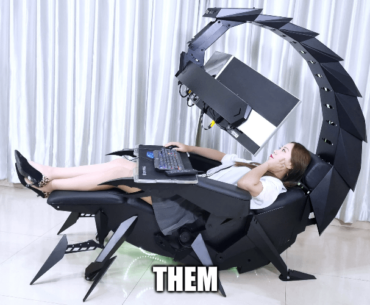 "They have a better gaming chair"
