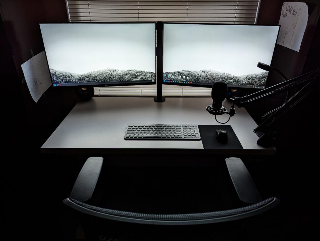 Work-from-home setup