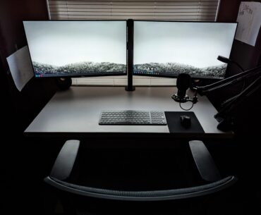 Work-from-home setup