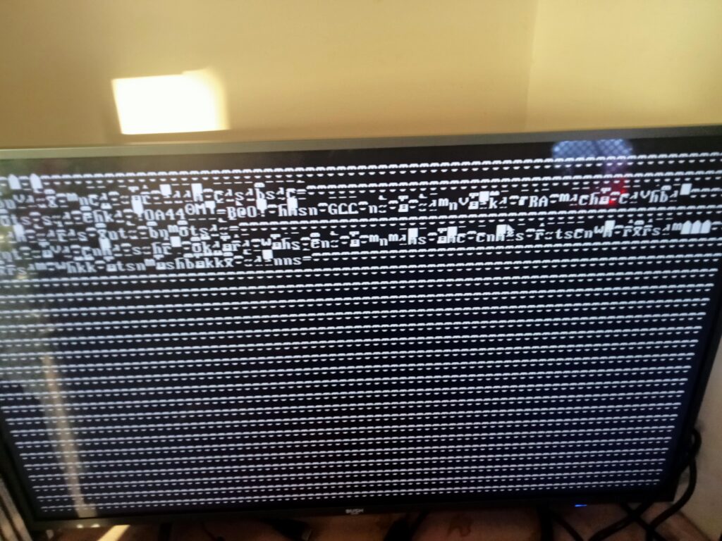 Alright so the power in the house had to be turned off and on again then it just started to do this