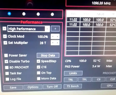 Does the Intel n4020 ever go to 2.8Ghz?