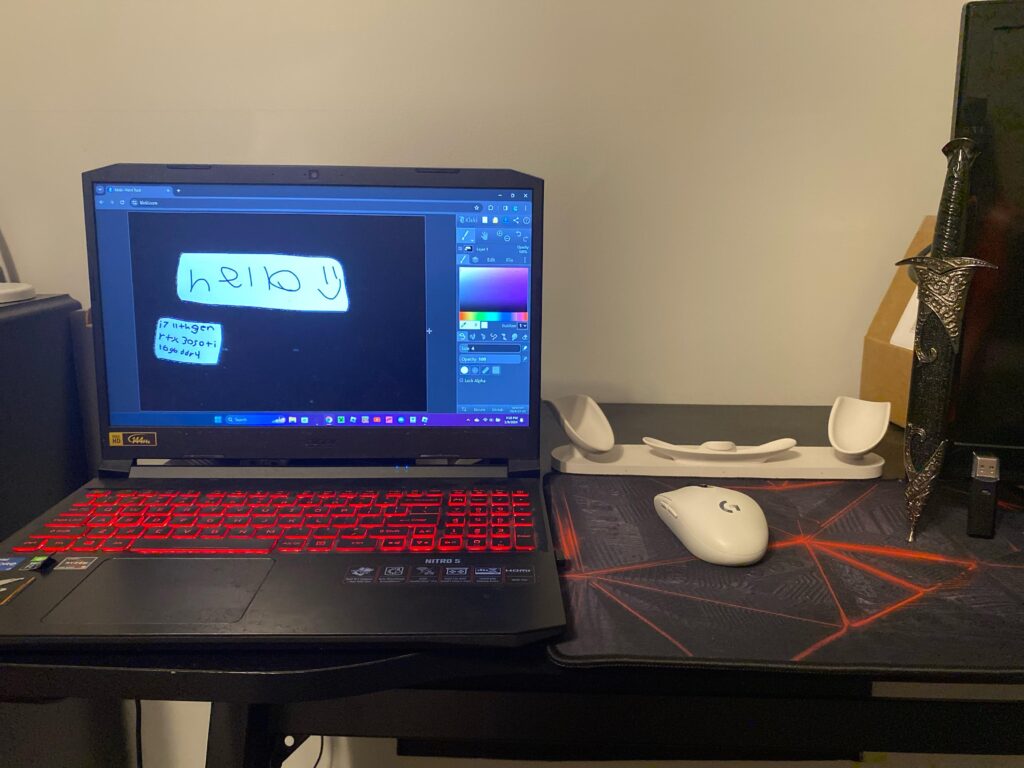 Can I be in PCMR with a laptop