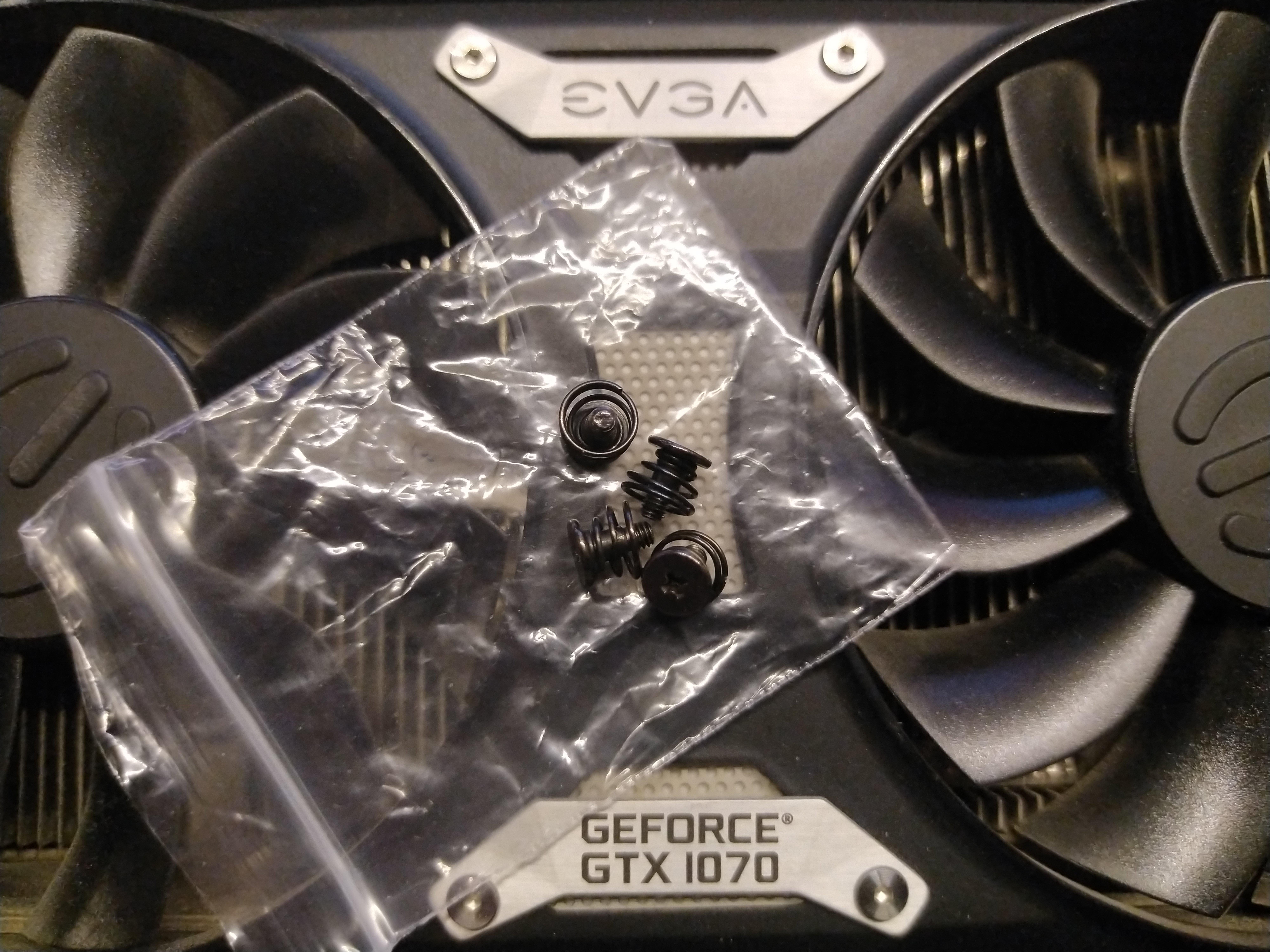 "You wouldn't happen to know where I could find this particular screw for a card that was out of warranty for a few years even before you closed down your GPU branch?" "We'll send you some ASAP" EVGA is the best