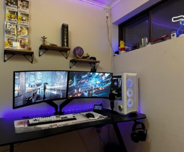 Not as nice as your setups but still happy with it. Took me three years to get it to look like this. What do you think?