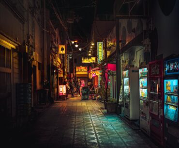 Osaka by night ( picture )
