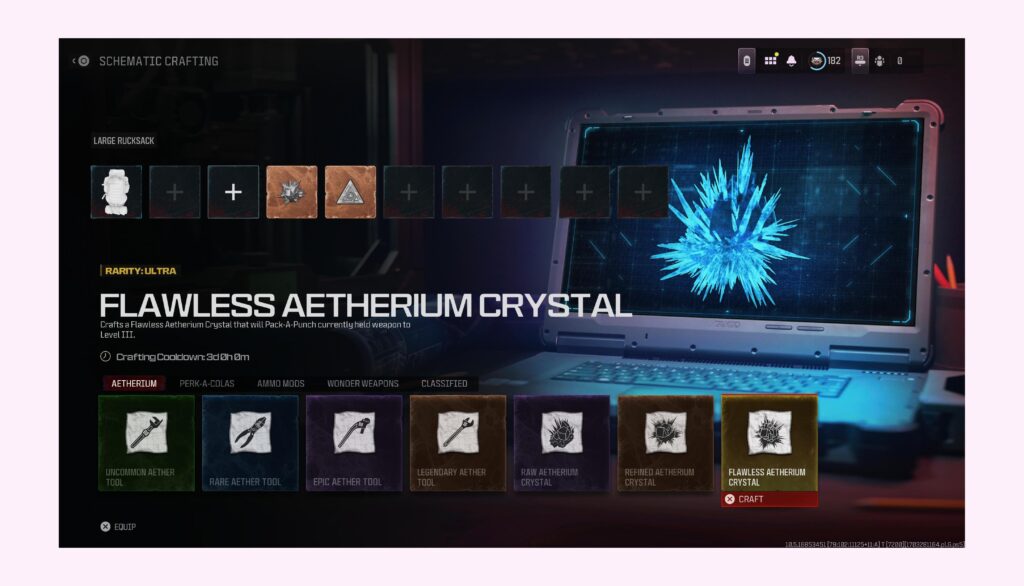 3 days crafting cooldown is insane