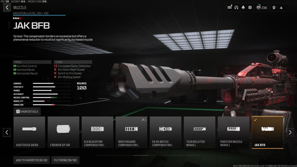 Yeah so, it's a laser beam.. but is the exposure worst the reduce recoil?