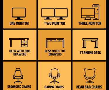 What are your preferences for your desk setup? Pick only one per row.