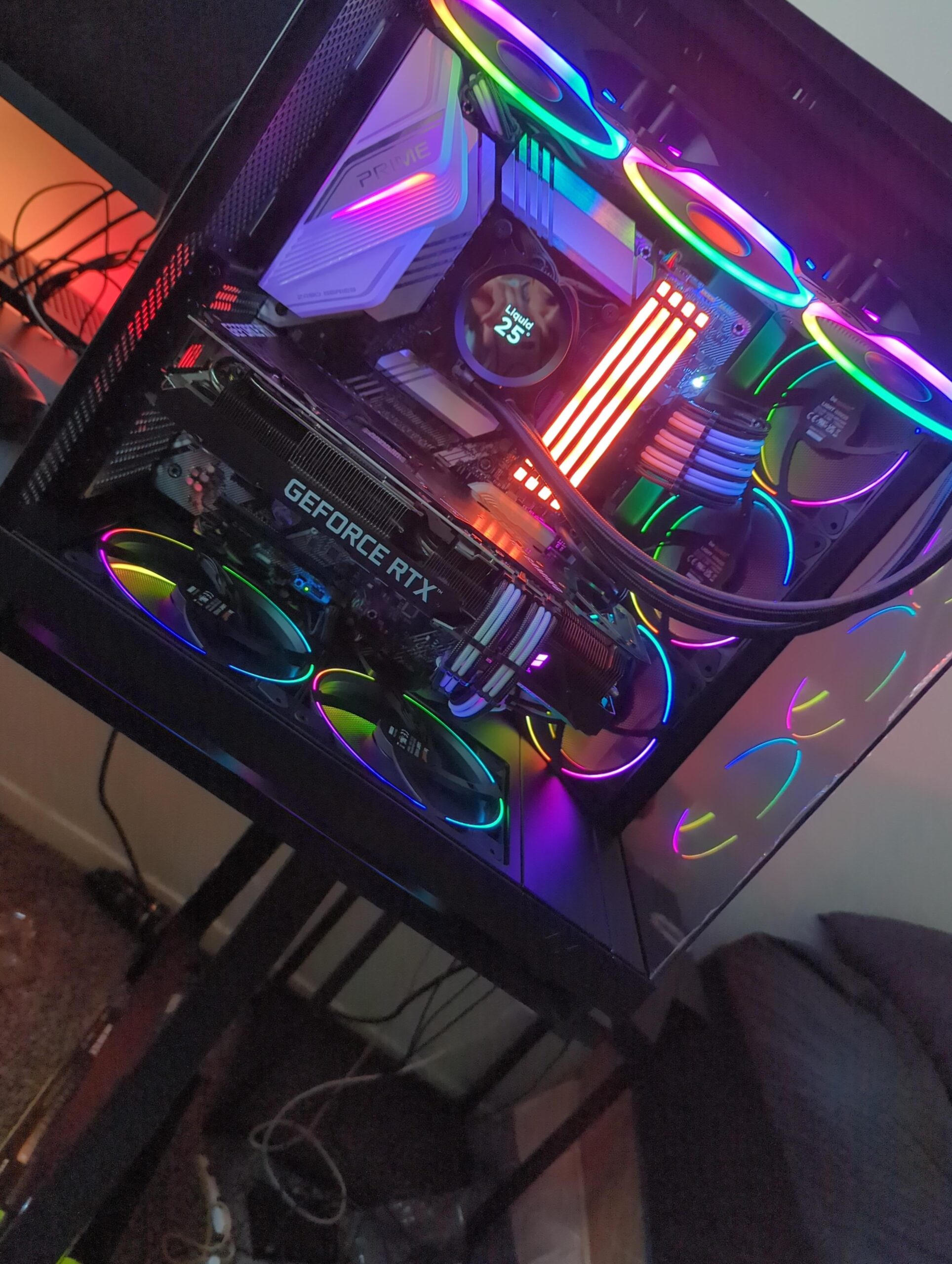 New Case, Fans, and Cooler for Xmas New Case, Fans, and Cooler for Xmas