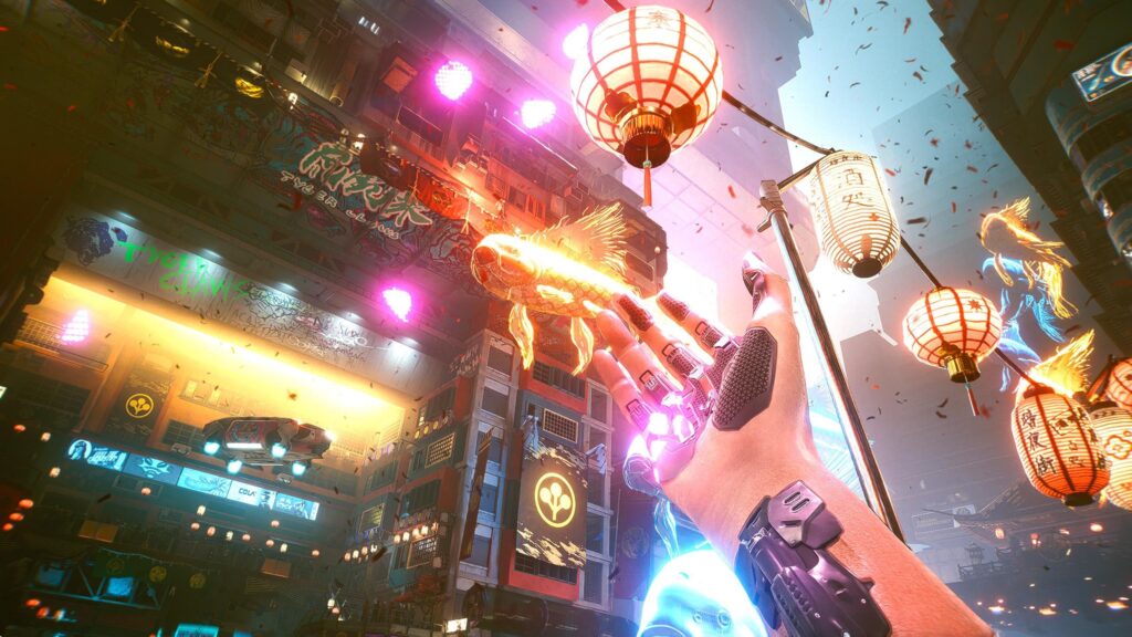 I always take a screenshot during this scene, the colours are simply spectacular.
