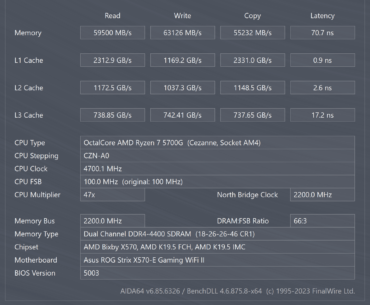 Ram sub-timing overclocking