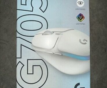 Logitech G705 Wireless Gaming Mouse Aurora Collection, RGB Lighting, White - NEW 97855169013