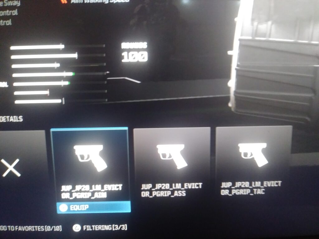 They forgot to name the attachments on the new guns lol.
