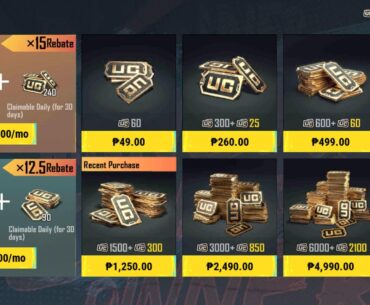 Purchase gifts