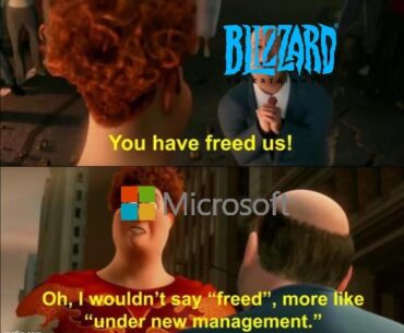 The people cheered when the acquisition happened...