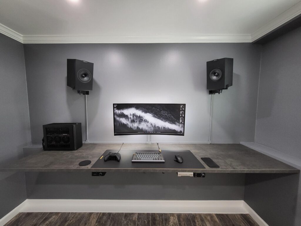 Moved into my first house and got the office all set up