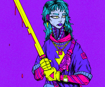 I created a new character artwork for my comicbook