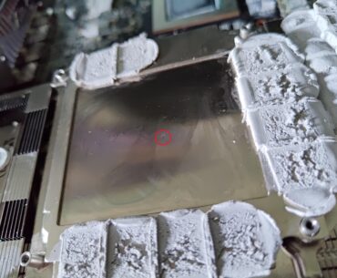 Is this dent in the cold plate a concern?
