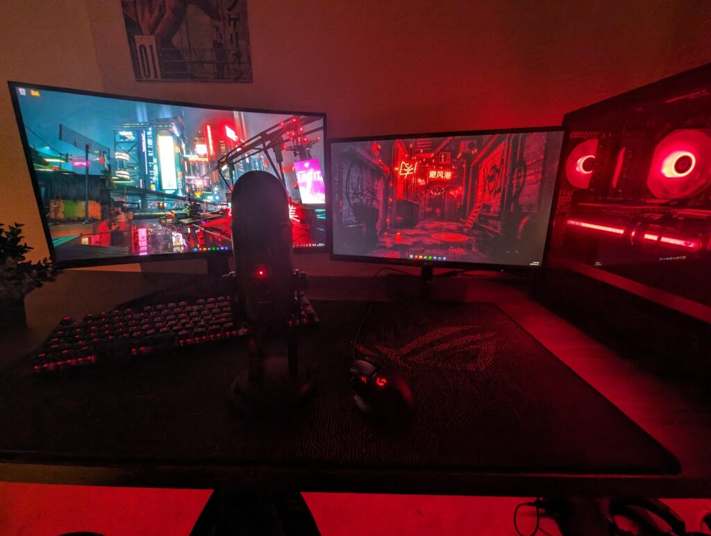 First ever real setup