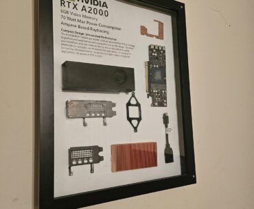 Accidentally killed my GPU when installing a mod but I made a cool art piece out of it