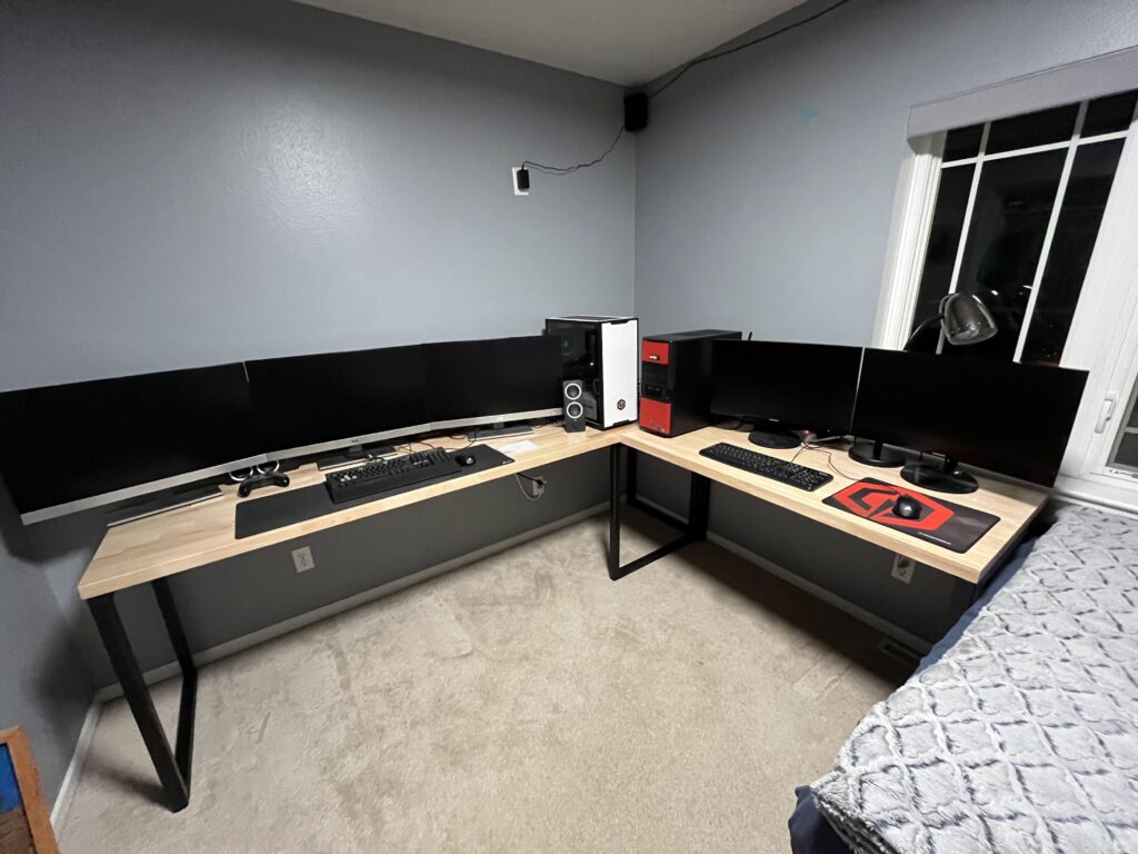 Just finished building my new desk