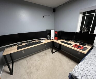 Just finished building my new desk